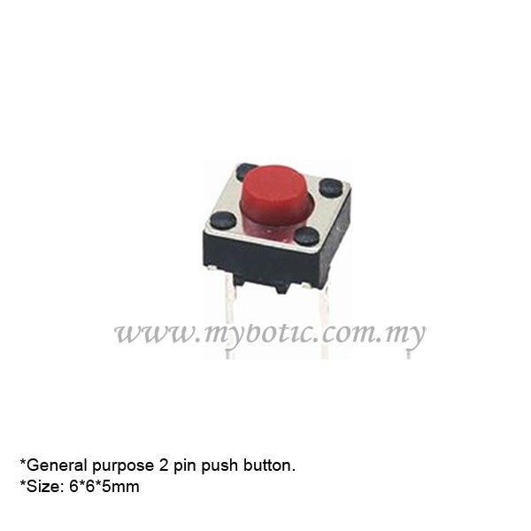 Push Button/Tactile Switch Pinout Connections, Uses,, 60% OFF